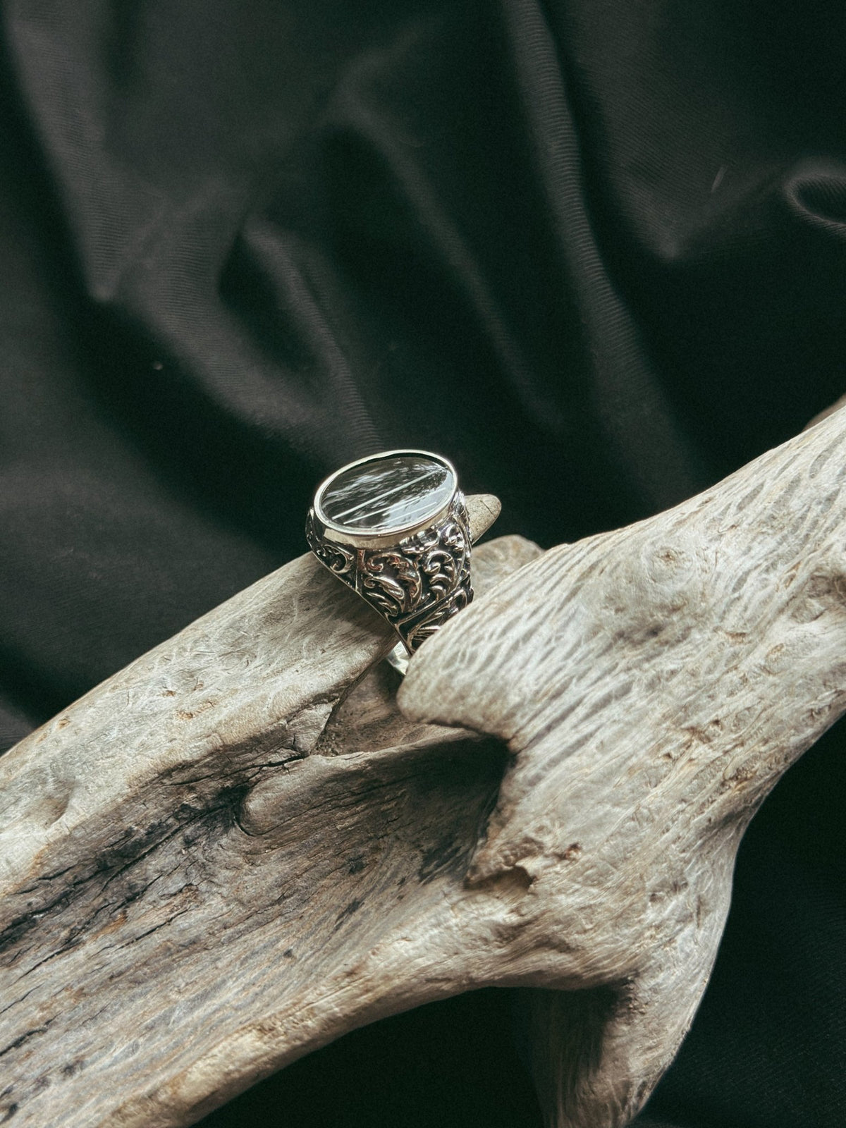 Briar Keepsake/Memorial Ring - Fallen Whiskers Jewelry