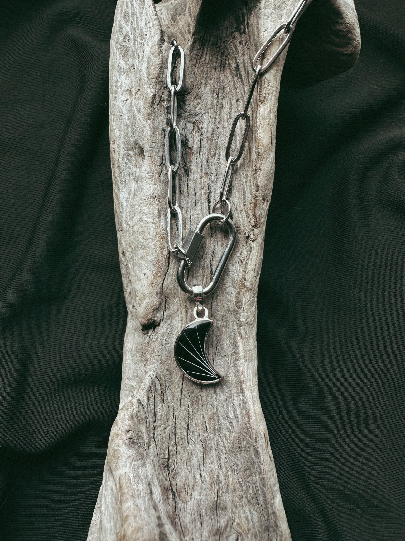 Crescent Moon Pet Keepsake/Memorial Pendant - Fallen Whiskers