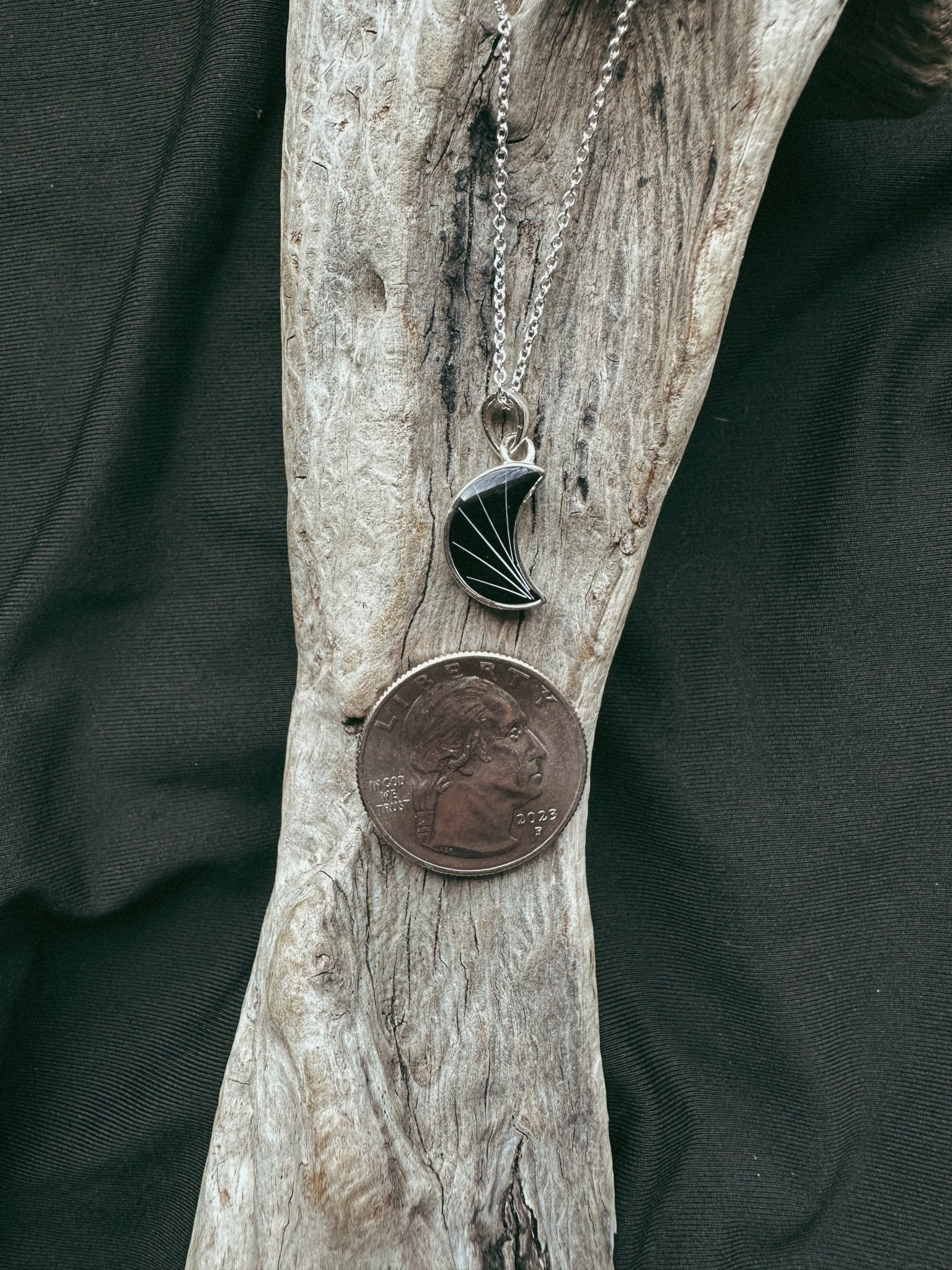 Crescent Moon Pet Keepsake/Memorial Pendant - Fallen Whiskers