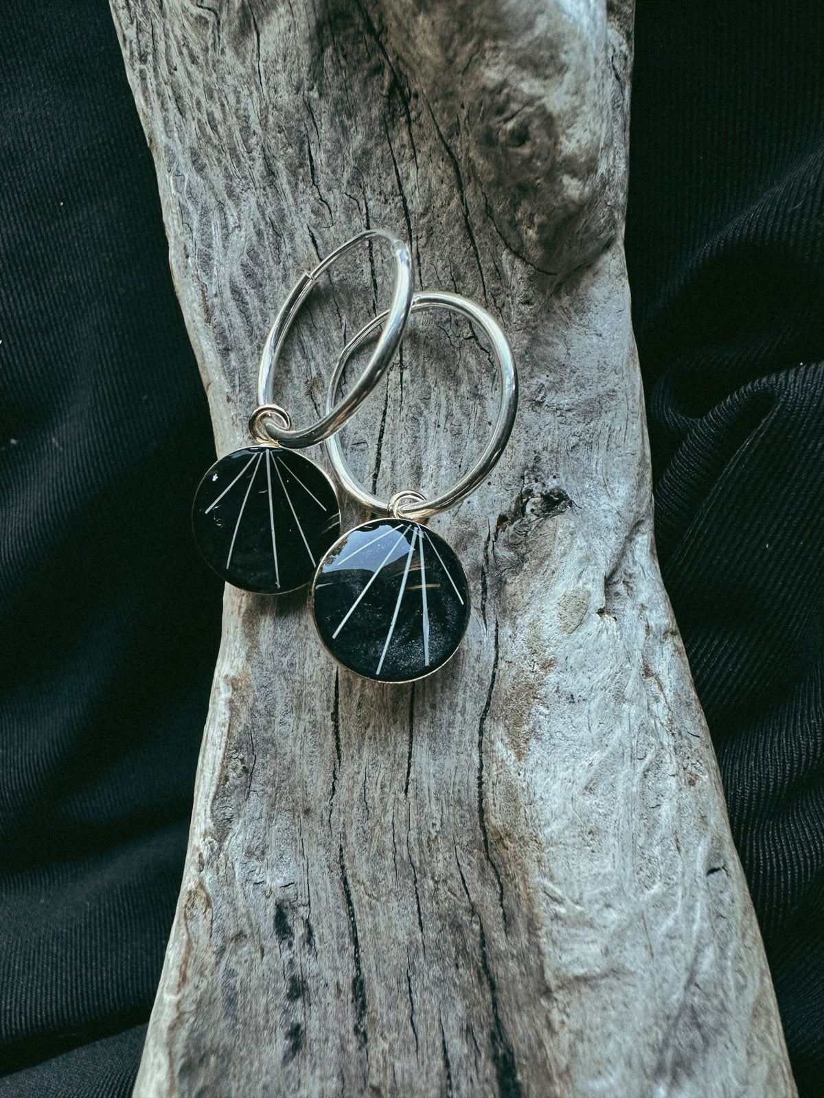 Endless Hoop Pet Keepsake/Memorial Earrings - Fallen Whiskers Jewelry
