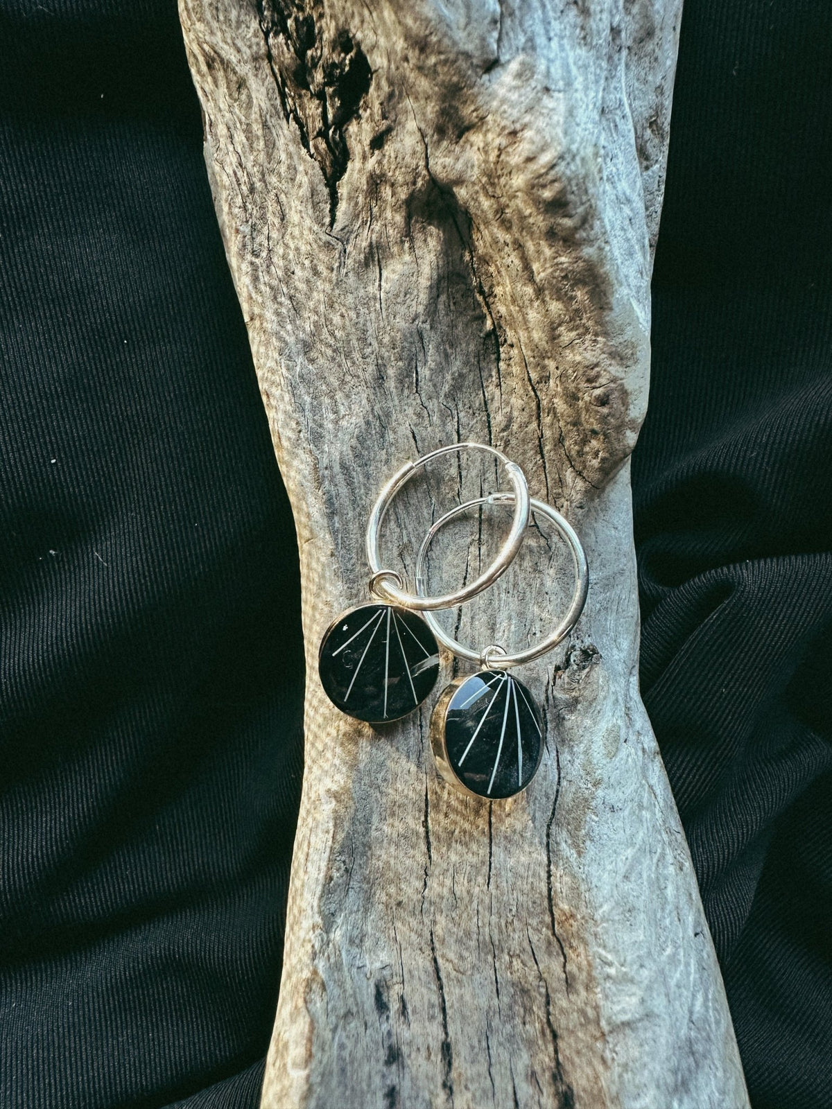 Endless Hoop Pet Keepsake/Memorial Earrings - Fallen Whiskers Jewelry