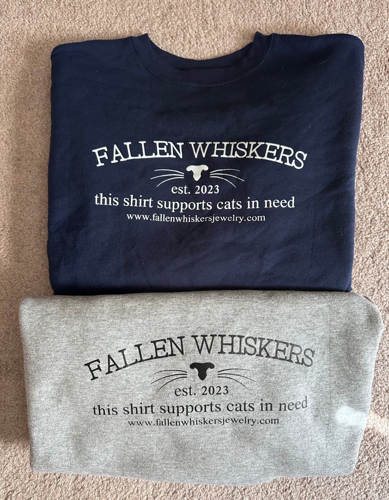 Fallen Whiskers est. Crewneck - Fallen Whiskers