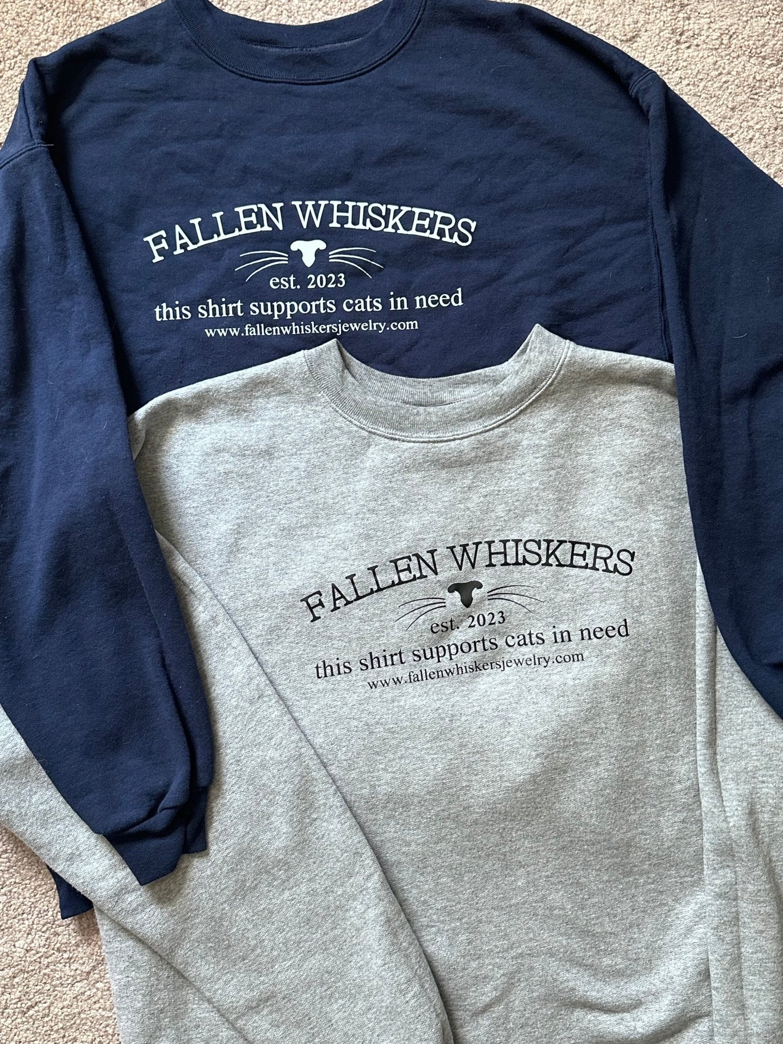 Fallen Whiskers est. Crewneck - Fallen Whiskers