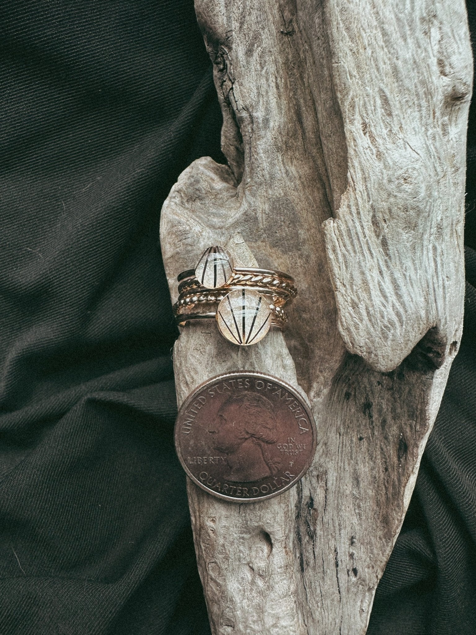 Gold Filled Whiskie Stacker Pet Keepsake/Memorial Ring - Fallen Whiskers