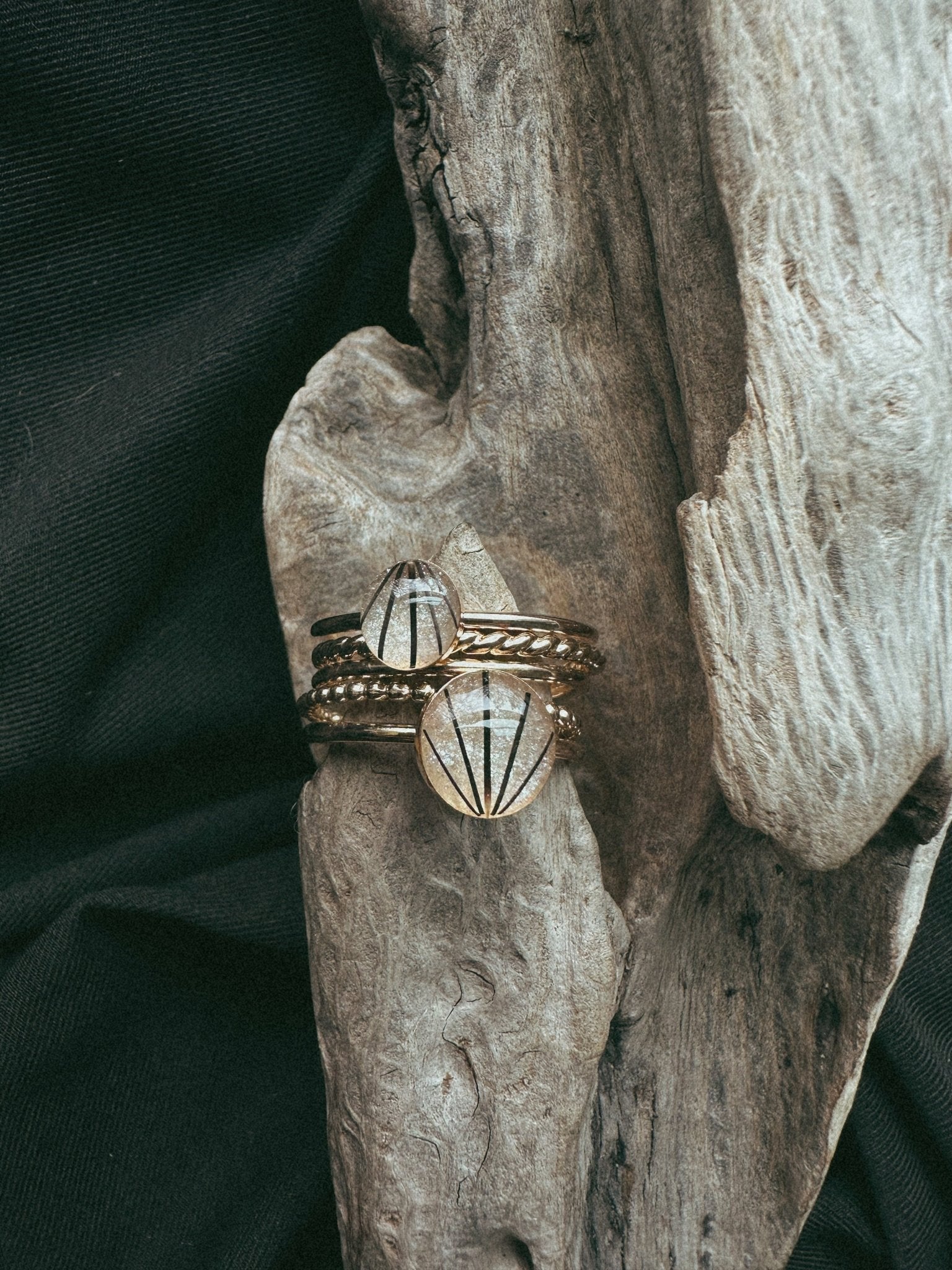 Gold Filled Whiskie Stacker Pet Keepsake/Memorial Ring - Fallen Whiskers