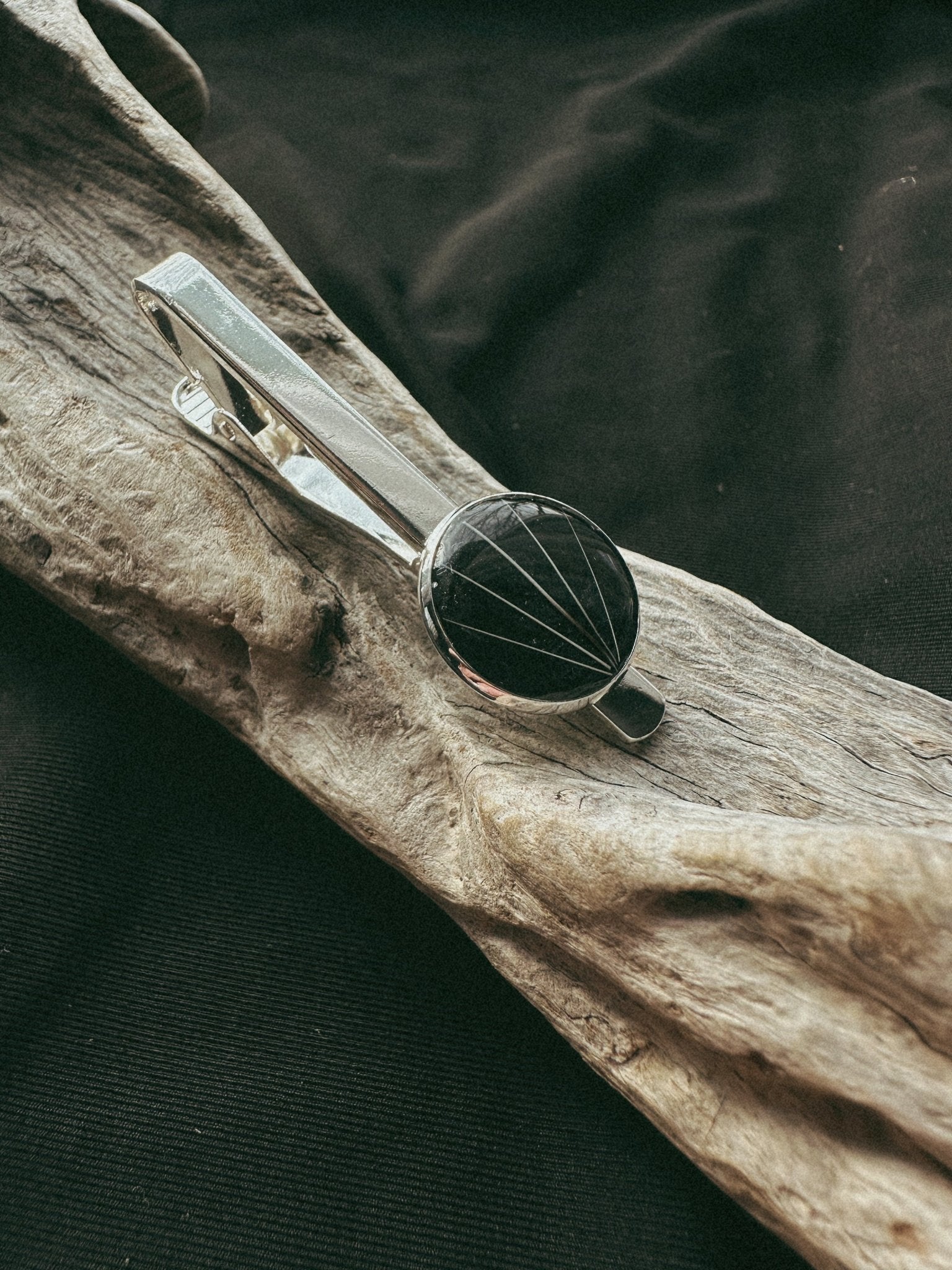 Pet Keepsake/Memorial Tie Clip - Fallen Whiskers