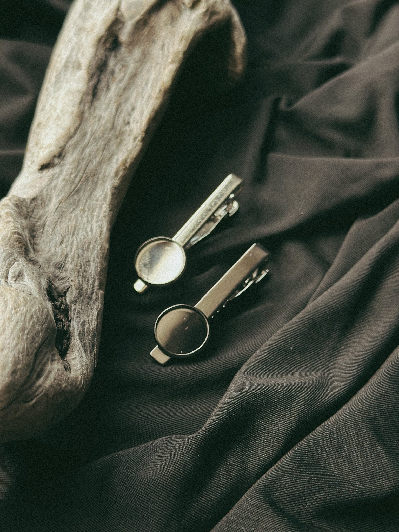 Pet Keepsake/Memorial Tie Clip - Fallen Whiskers
