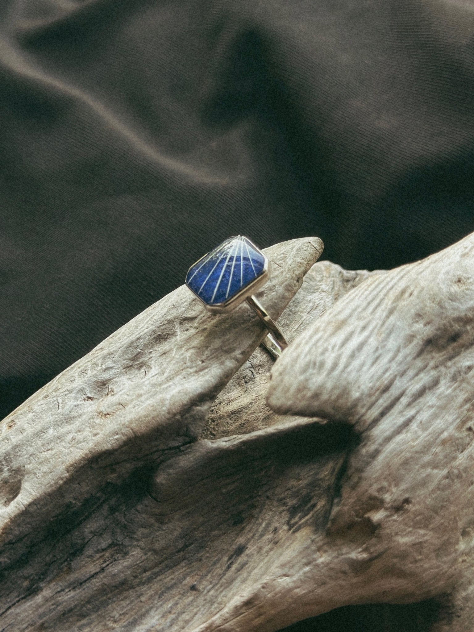 Rectangle Pet Keepsake/Memorial Ring - Fallen Whiskers