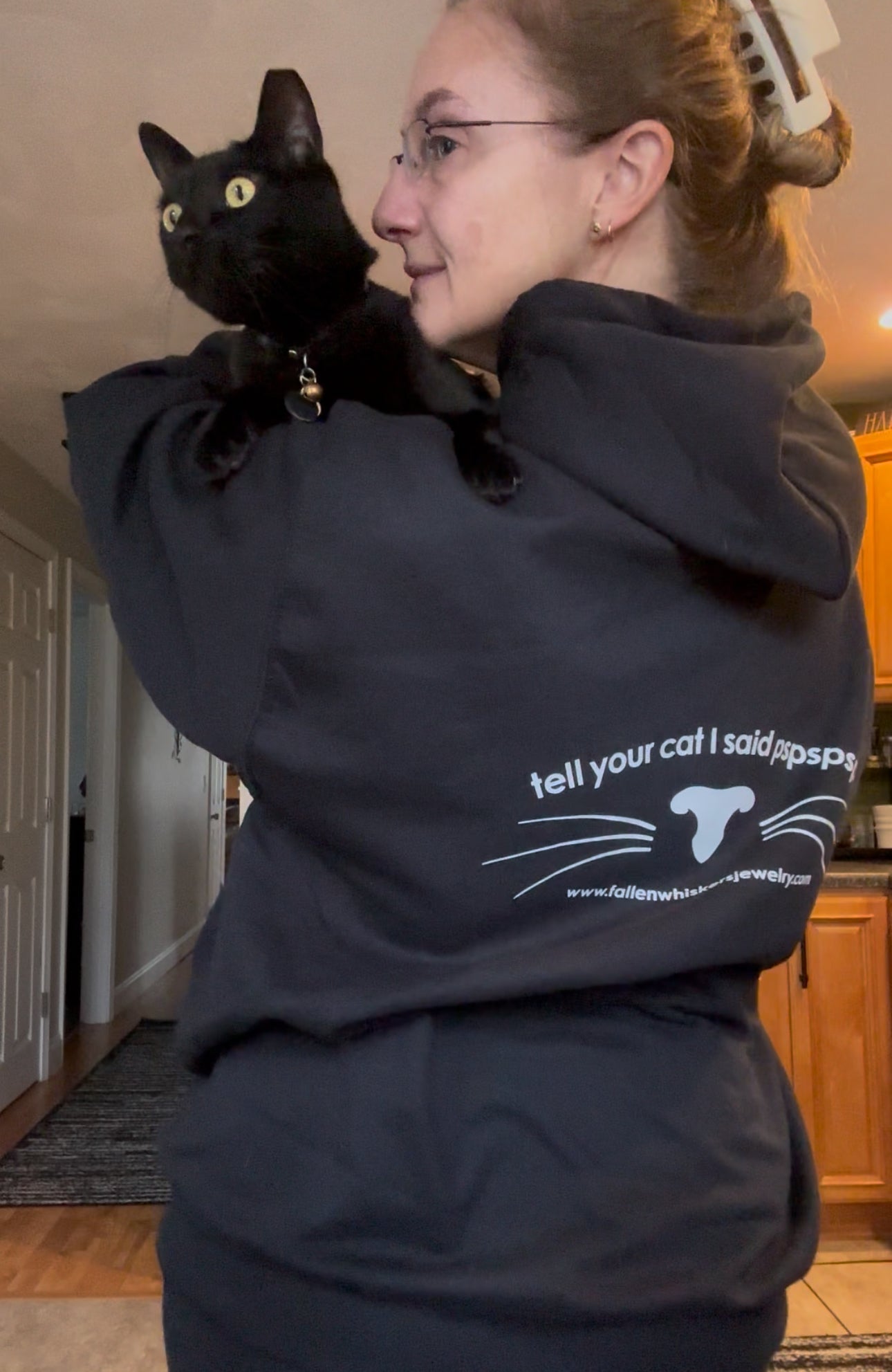 Tell Your Cat "Pspspspsps" Hoodie - Fallen Whiskers