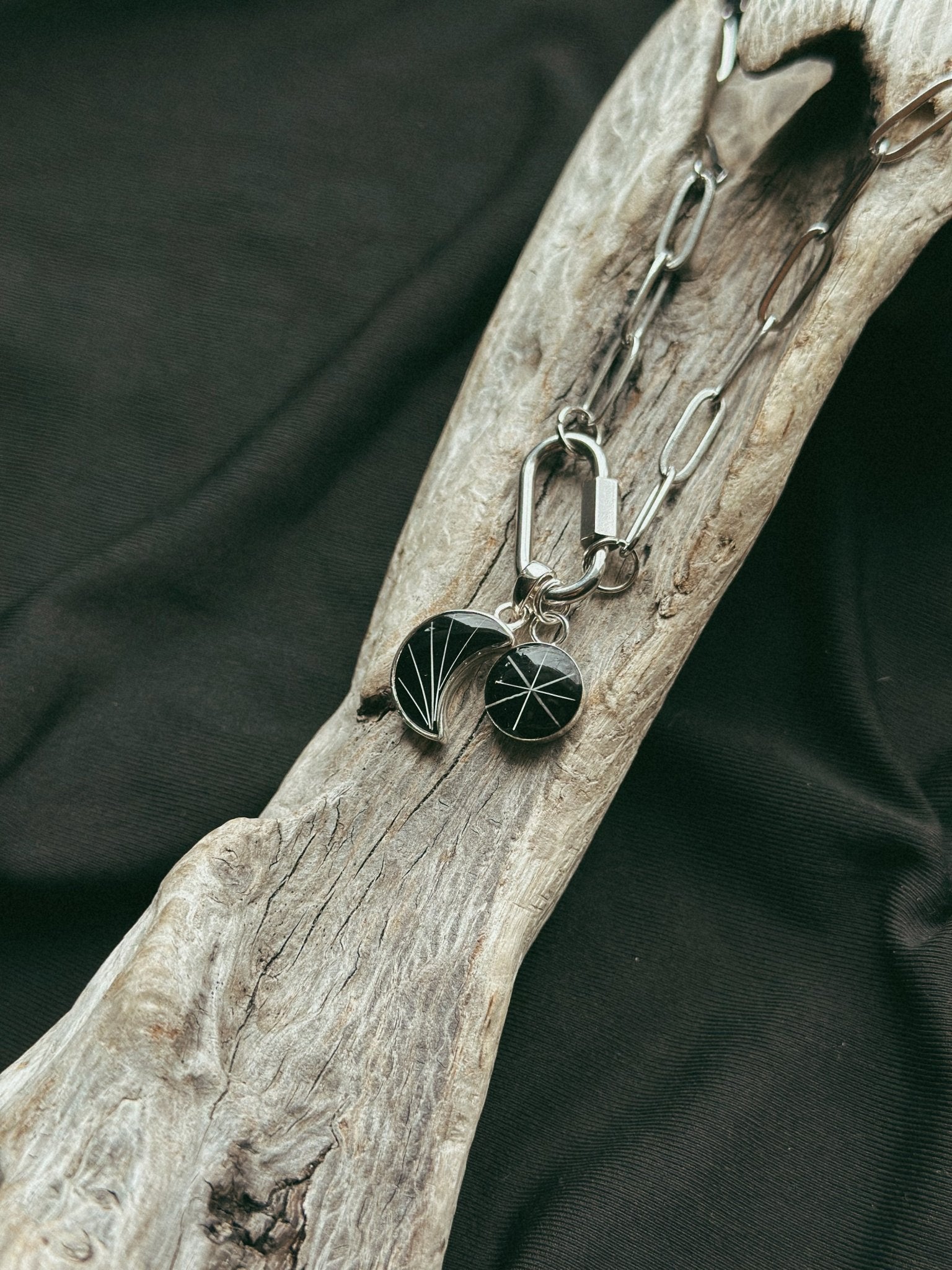 To the Moon & Back Pet Keepsake/Memorial Pendant - Fallen Whiskers