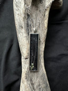 Antique Silver Plated Pet Keepsake/Memorial Pendant - Fallen Whiskers