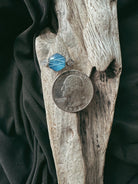 Art Deco Hexagon Pet Keepsake/Memorial Ring - Fallen Whiskers
