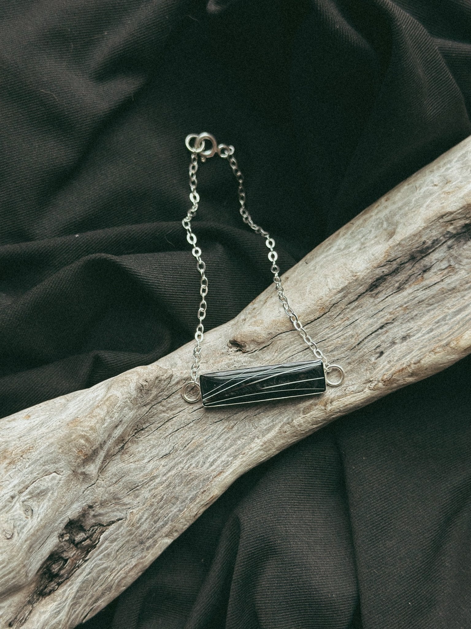 Bar Pet Keepsake/Memorial Bracelet - Fallen Whiskers