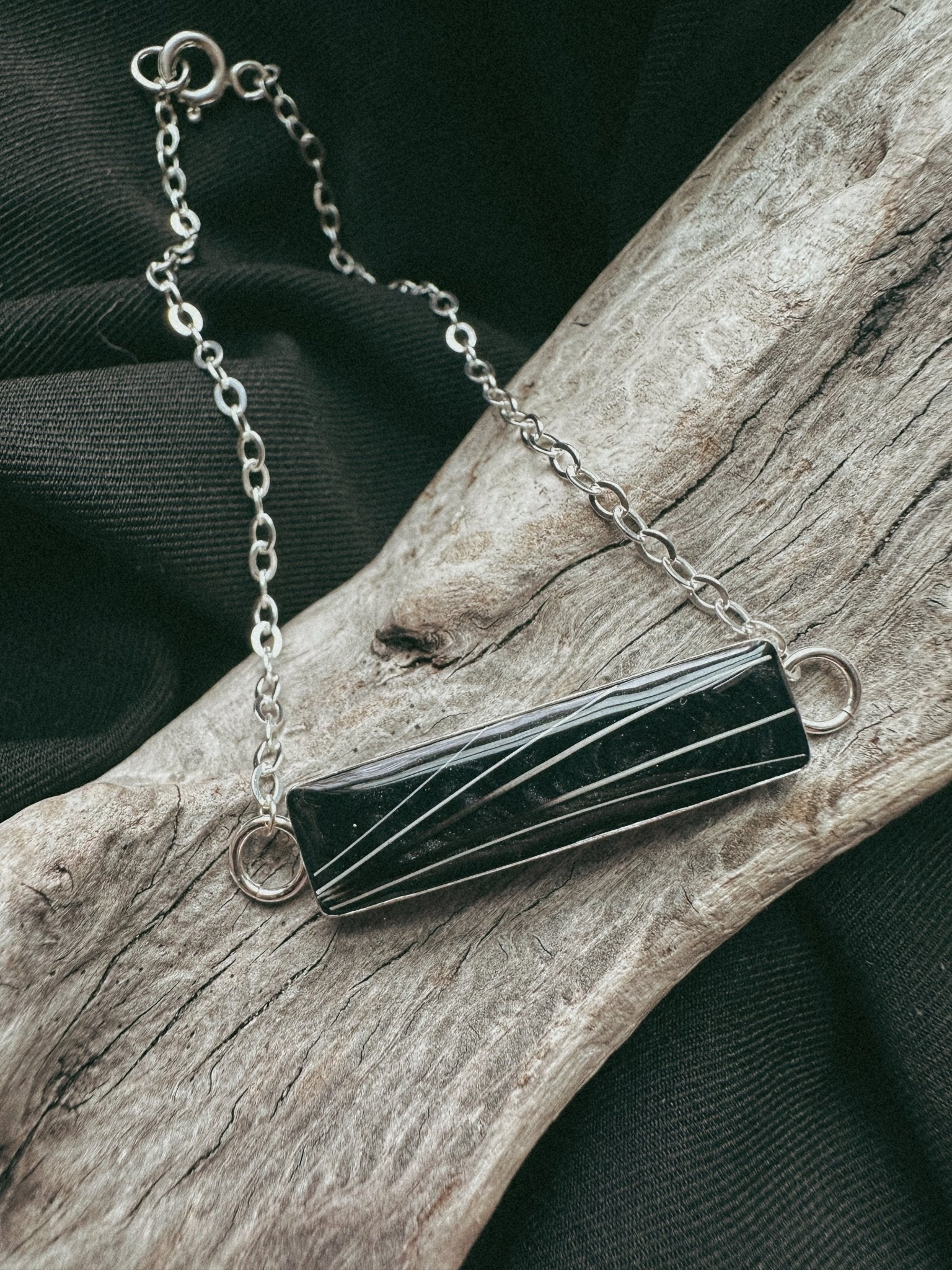 Bar Pet Keepsake/Memorial Bracelet - Fallen Whiskers