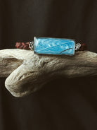 Braided Leather Pet Keepsake/Memorial Bracelet - Fallen Whiskers
