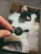Braided Leather Pet Keepsake/Memorial Bracelet - Fallen Whiskers
