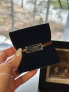 Braided Leather Pet Keepsake/Memorial Bracelet - Fallen Whiskers