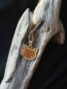 Cat Head Pet Keepsake/Memorial Pendant - Fallen Whiskers