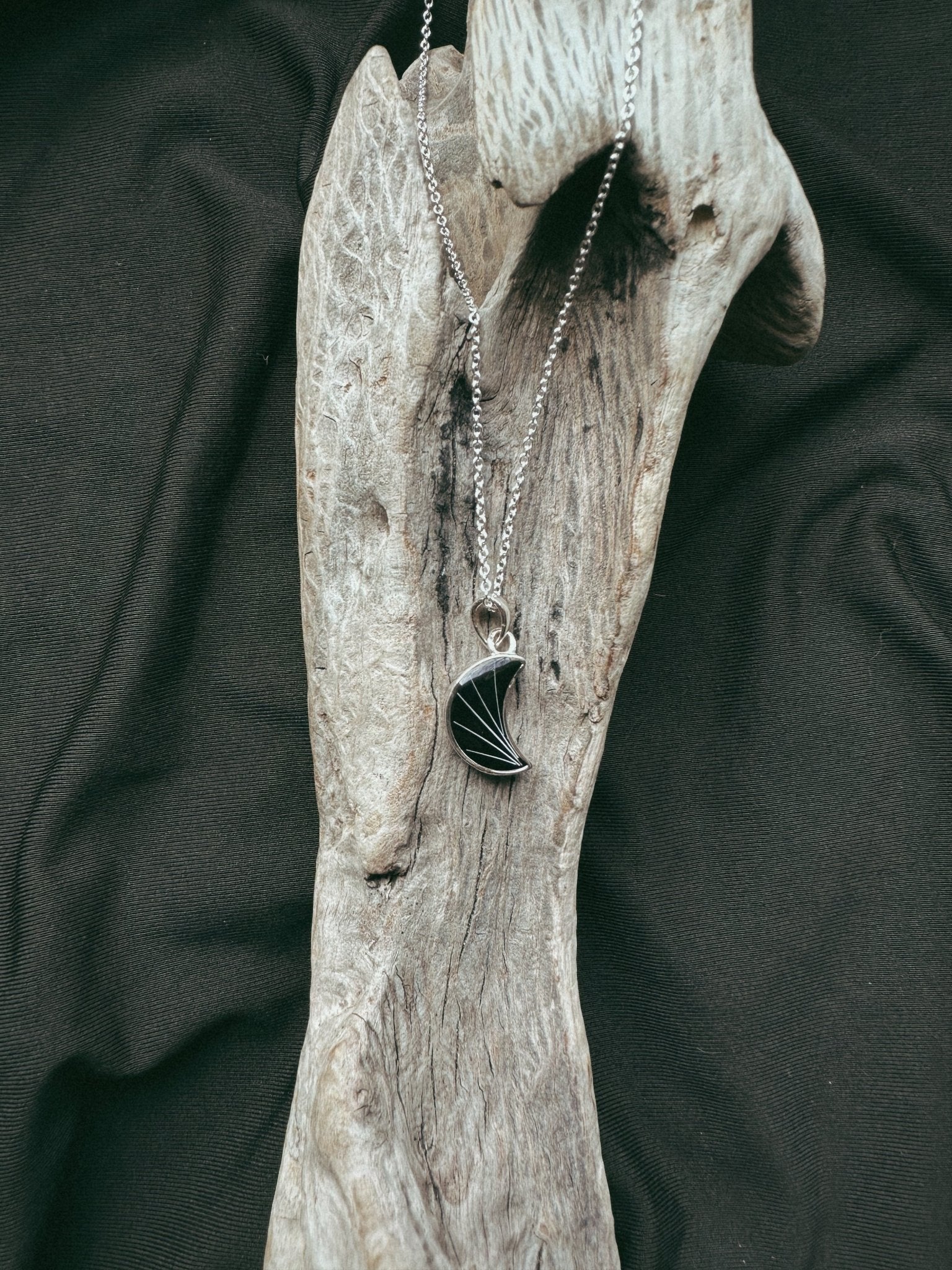 Crescent Moon Pet Keepsake/Memorial Pendant - Fallen Whiskers