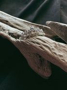 Crown Stacker Cremains Pet Keepsake/Memorial Ring - Fallen Whiskers
