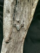 Dainty Cupid Heart Cremains Pet Memorial Pendant - Fallen Whiskers Jewelry