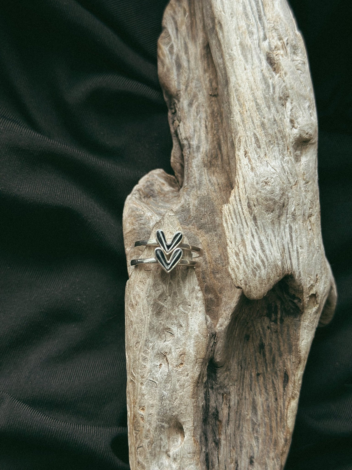 Dainty Heart Keepsake/Memorial Ring - Fallen Whiskers Jewelry
