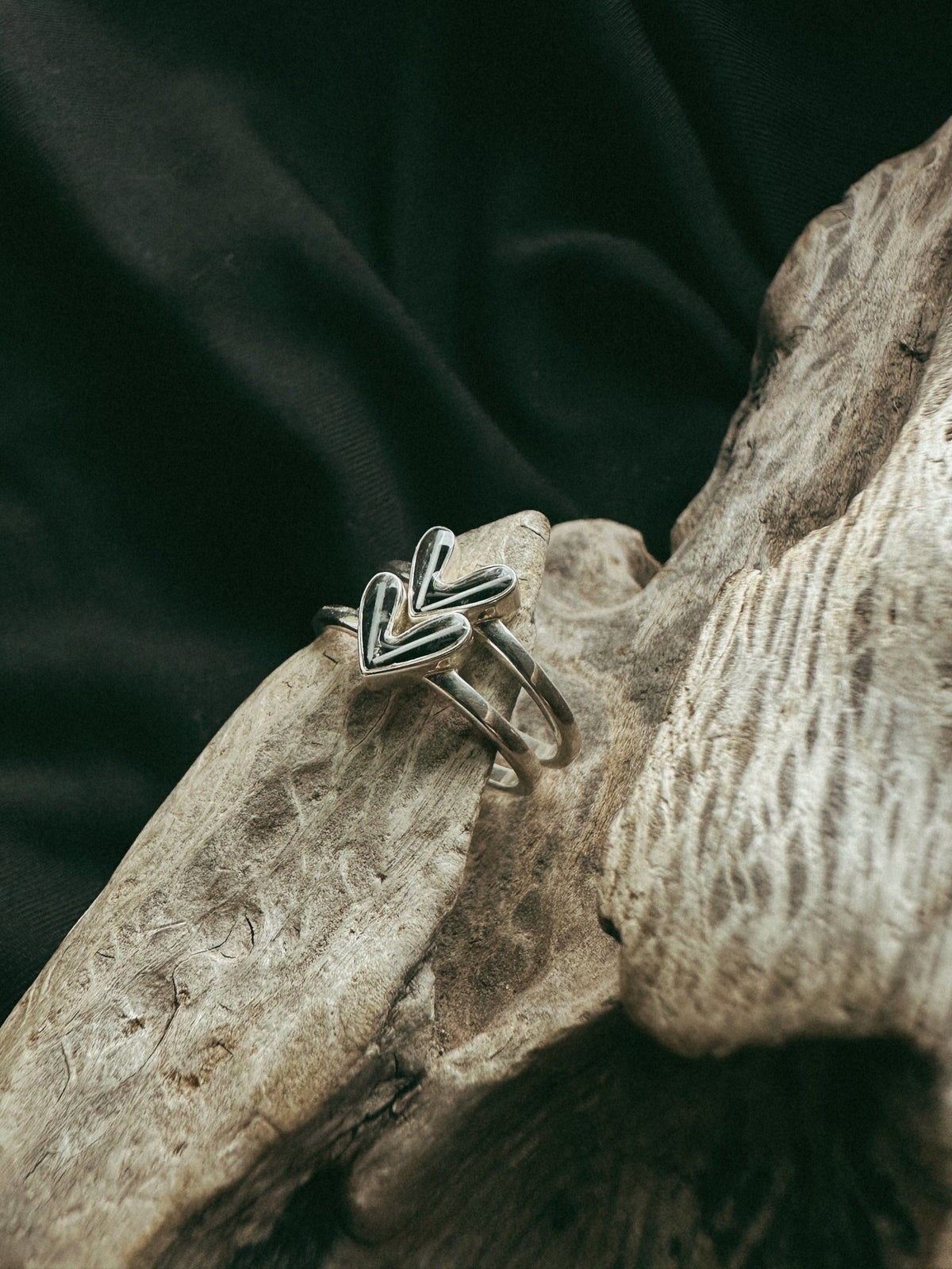 Dainty Heart Keepsake/Memorial Ring - Fallen Whiskers Jewelry