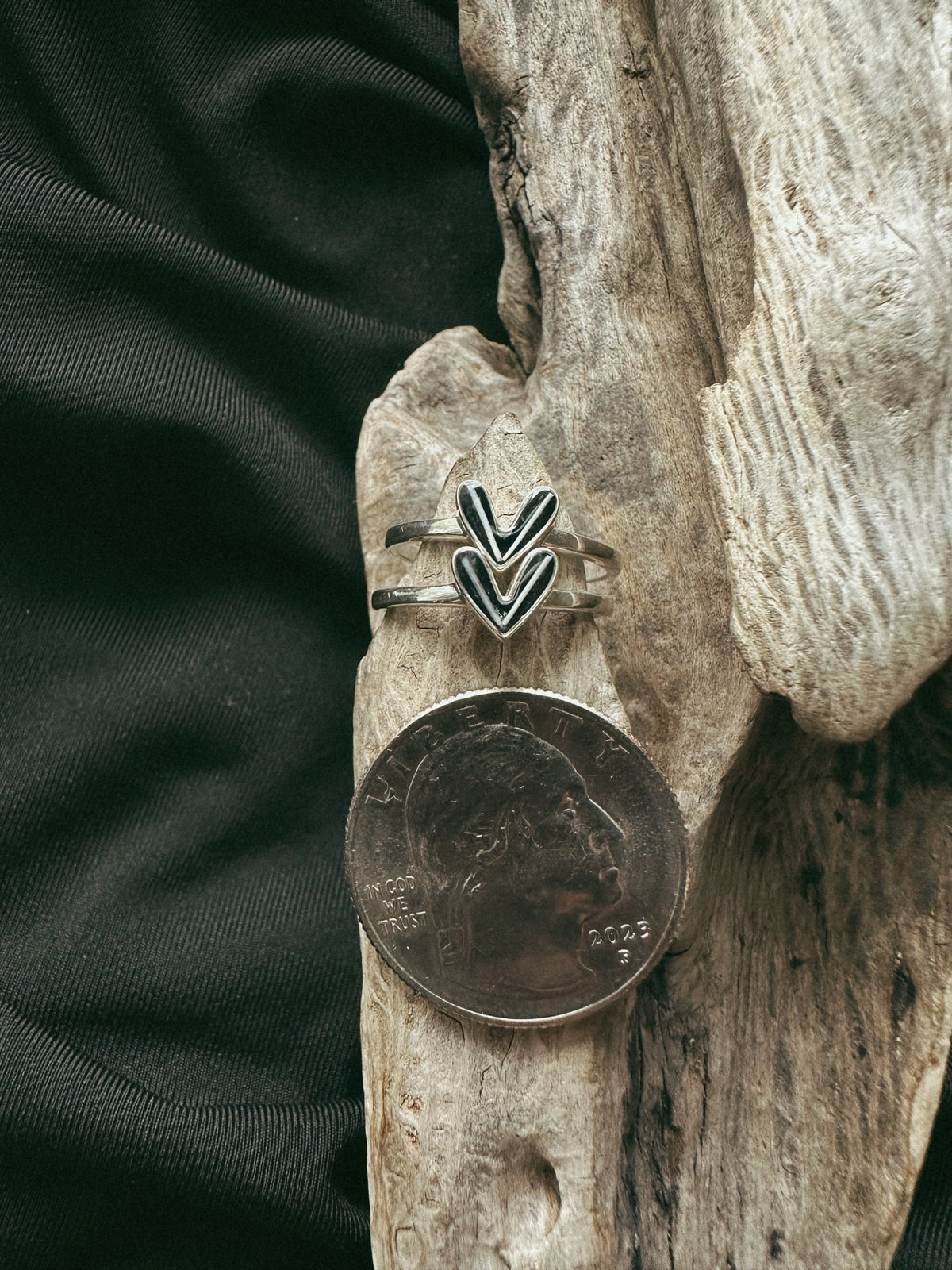 Dainty Heart Keepsake/Memorial Ring - Fallen Whiskers Jewelry