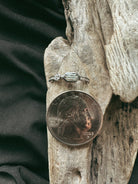 Dainty Hexagon and Stone Pet Keepsake/Memorial Ring - Fallen Whiskers Jewelry