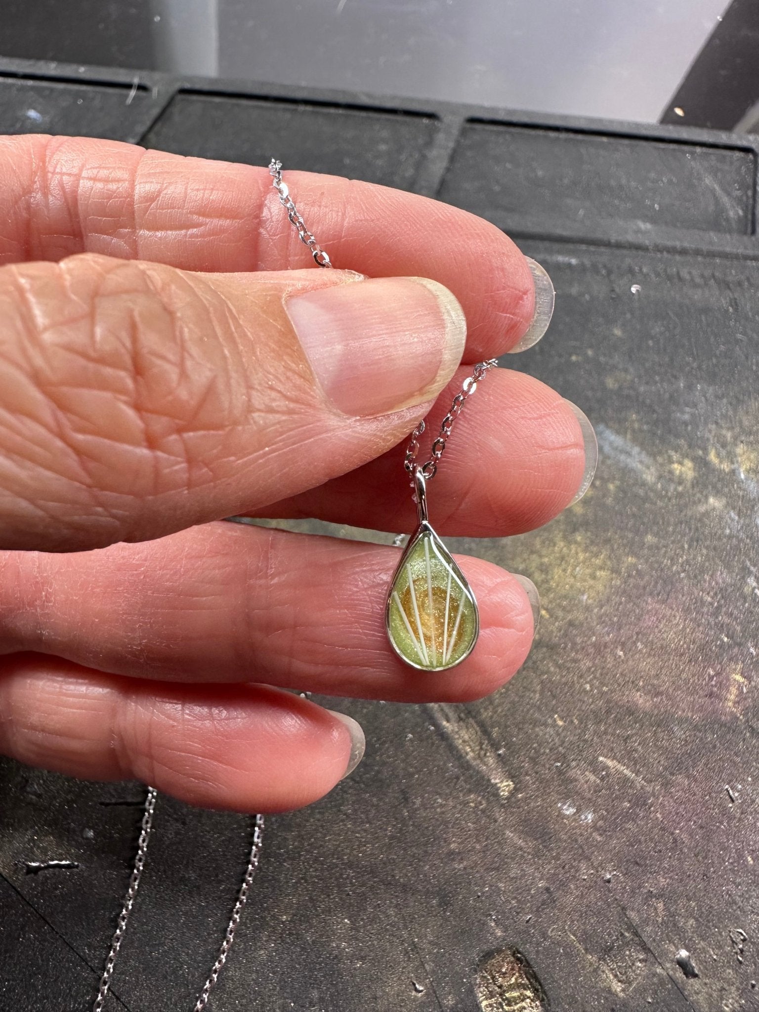 Dainty Pet Keepsake/Memorial Pendant - Fallen Whiskers