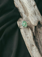 Double Banded Oval Pet Keepsake/Memorial Rings - Fallen Whiskers