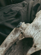 Double Banded Teardrop Pet Keepsake/Memorial Rings - Fallen Whiskers