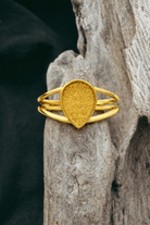 Double Banded Teardrop Pet Keepsake/Memorial Rings - Fallen Whiskers