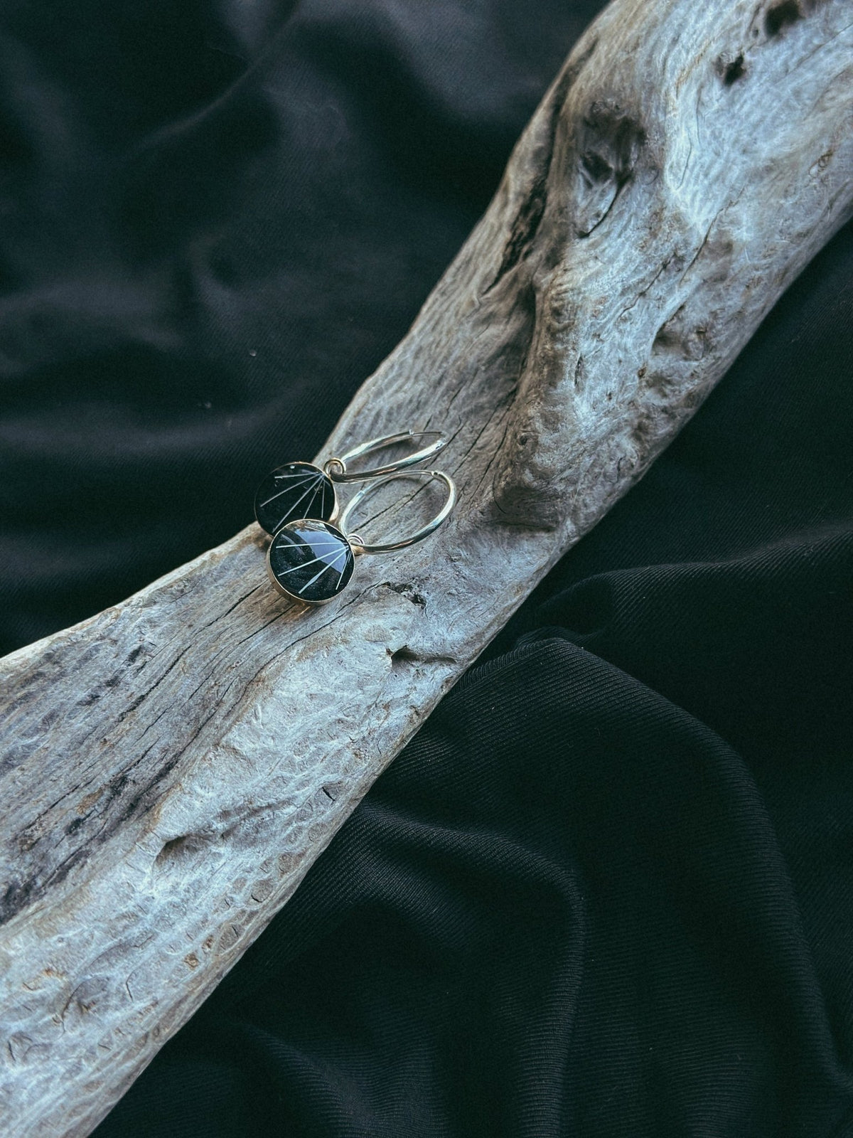 Endless Hoop Pet Keepsake/Memorial Earrings - Fallen Whiskers Jewelry