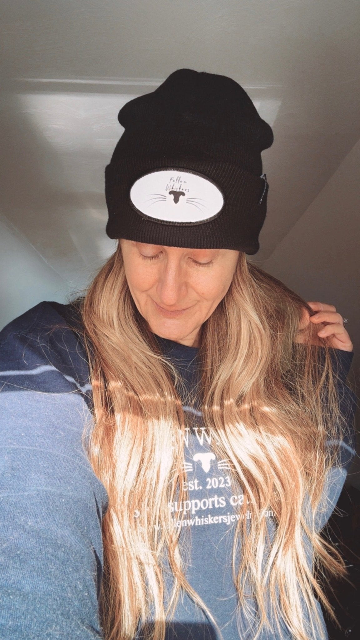 Fallen Whiskers Beanie - Fallen Whiskers