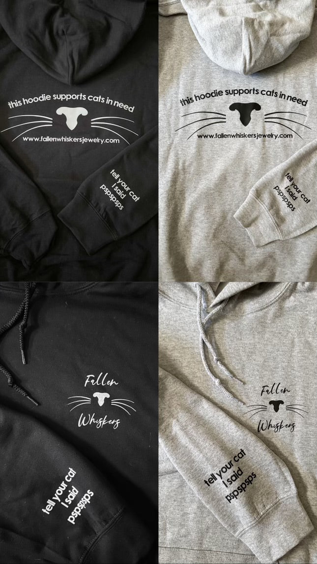 Fallen Whiskers Hoodie - Fallen Whiskers