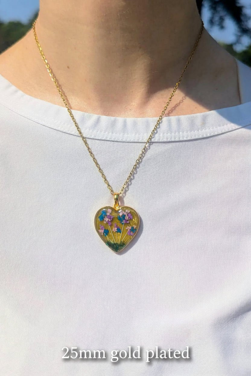Heart Pet Keepsake/Memorial Pendant - Fallen Whiskers Jewelry