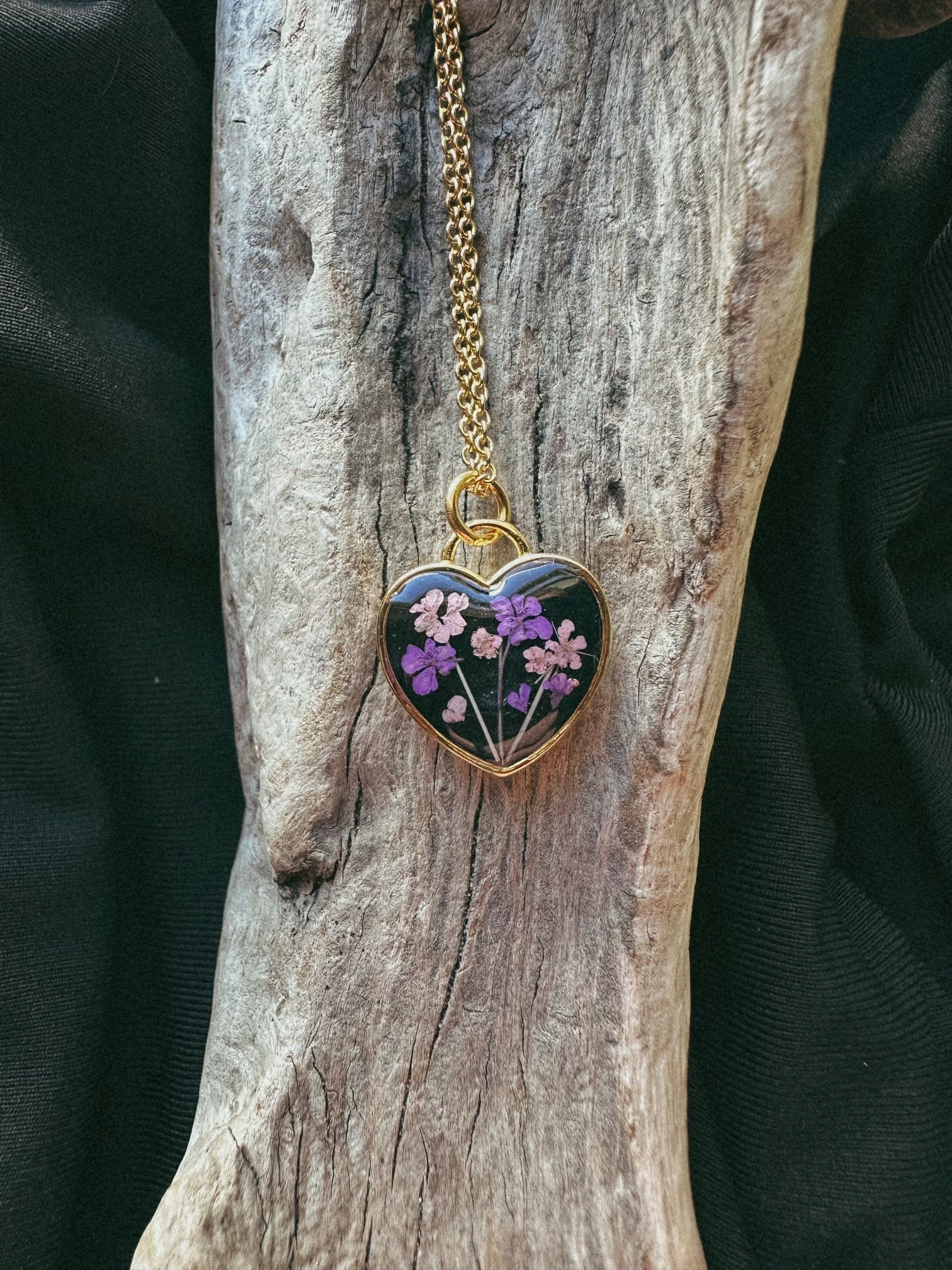 Heart Pet Keepsake/Memorial Pendant - Fallen Whiskers