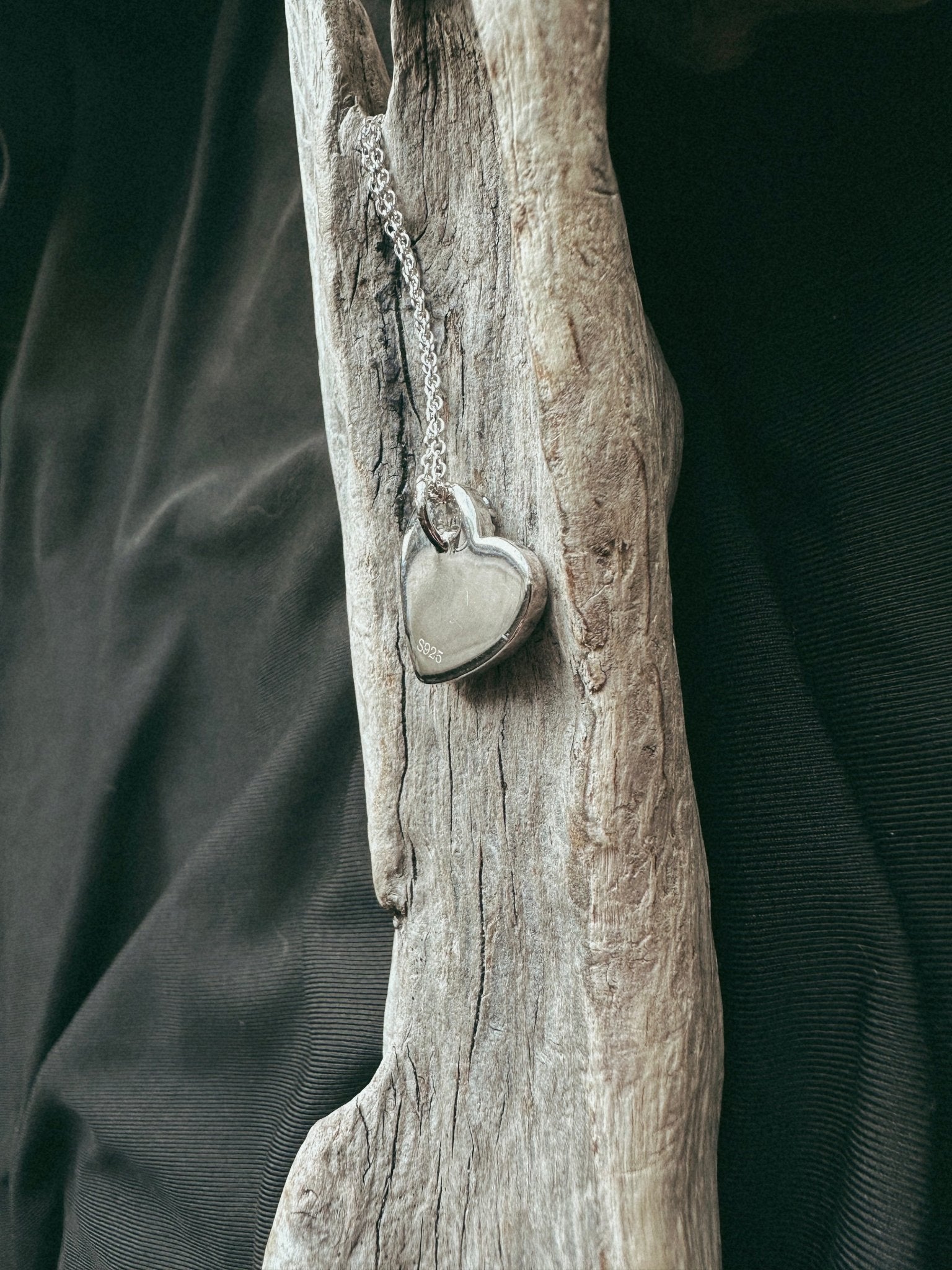 Heart Slide Pet Keepsake/Memorial Pendant - Fallen Whiskers