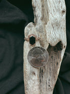 Hexagon & Stone Crown Pet Keepsake/Memorial Ring - Fallen Whiskers