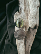 Large Oval Stainless Steel Signet Pet Keepsake/Memorial Ring - Fallen Whiskers