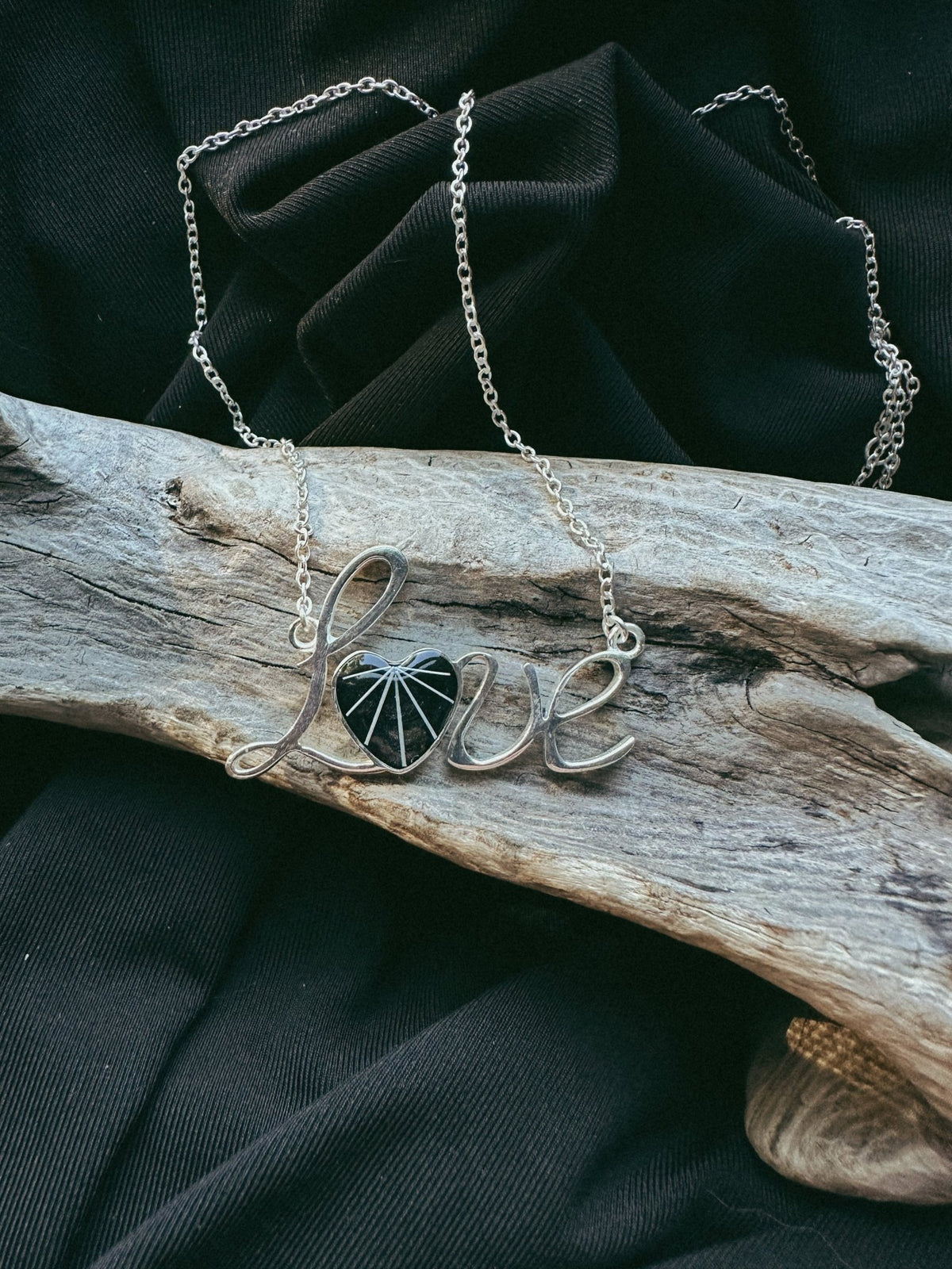 LOVE Charm Pet Keepsake/Memorial Necklace - Fallen Whiskers Jewelry