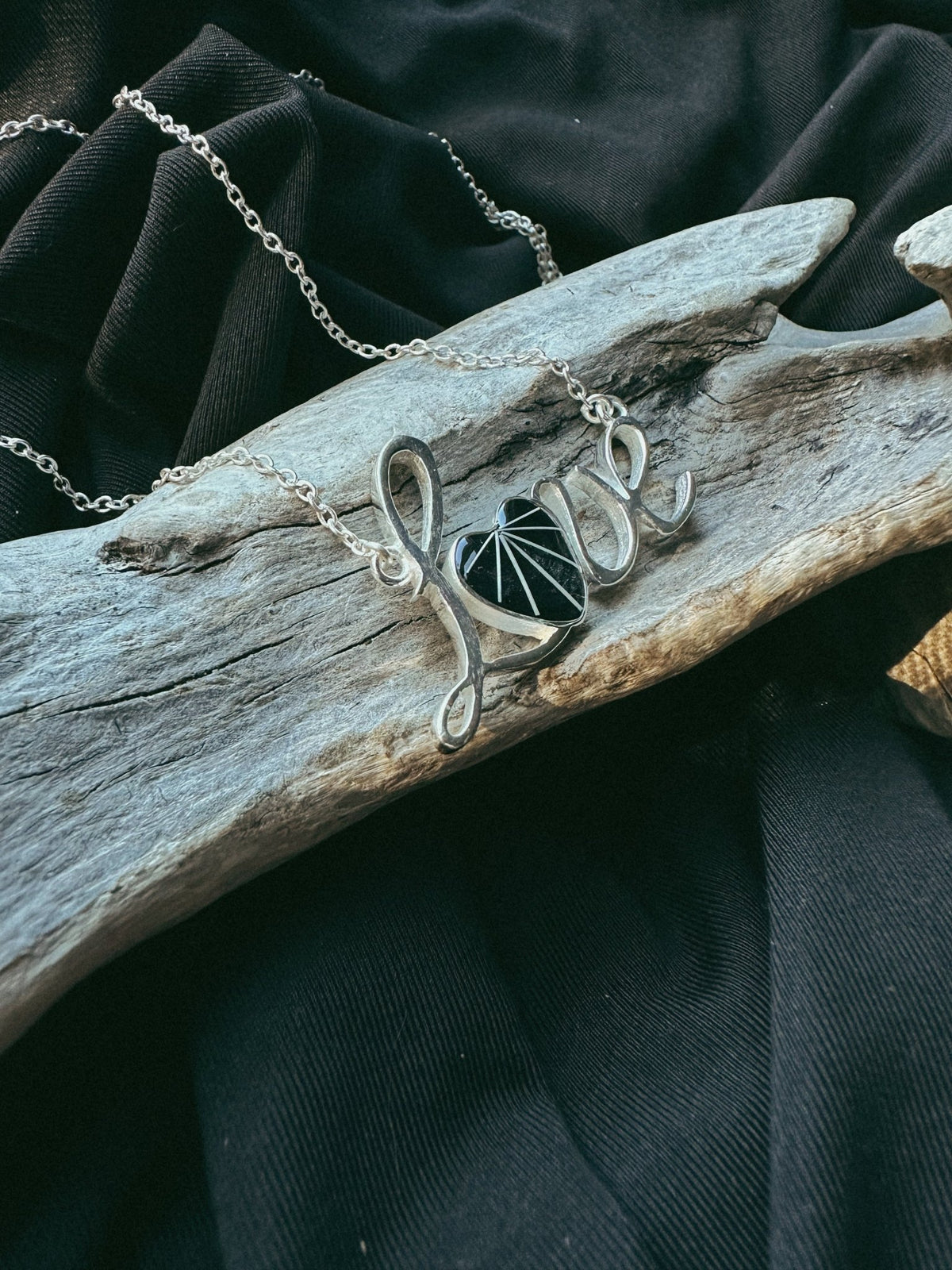 LOVE Charm Pet Keepsake/Memorial Necklace - Fallen Whiskers Jewelry