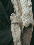 Minimal Band & Stone Pet Keepsake/Memorial Ring - Fallen Whiskers