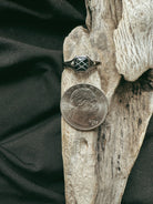 Minimal Square Keepsake/Memorial Ring - Fallen Whiskers Jewelry