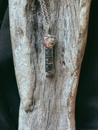 Name & Heart Pet Keepsake/Memorial Pendant - Fallen Whiskers