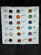 Name & Heart Pet Keepsake/Memorial Pendant - Fallen Whiskers