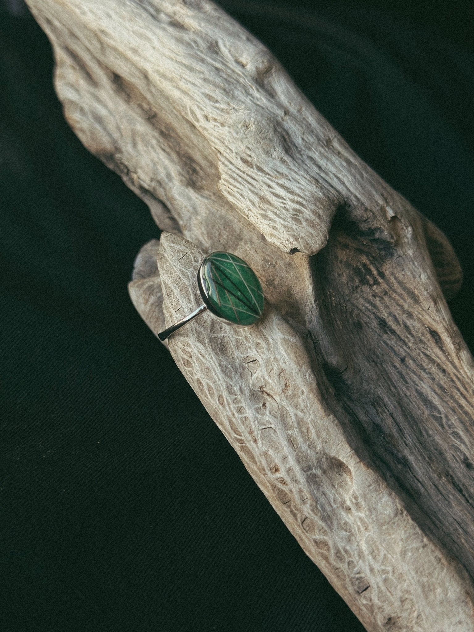 Oval Shaped Pet Keepsake/Memorial Ring - Fallen Whiskers