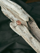 Oval Shaped Pet Keepsake/Memorial Ring - Fallen Whiskers