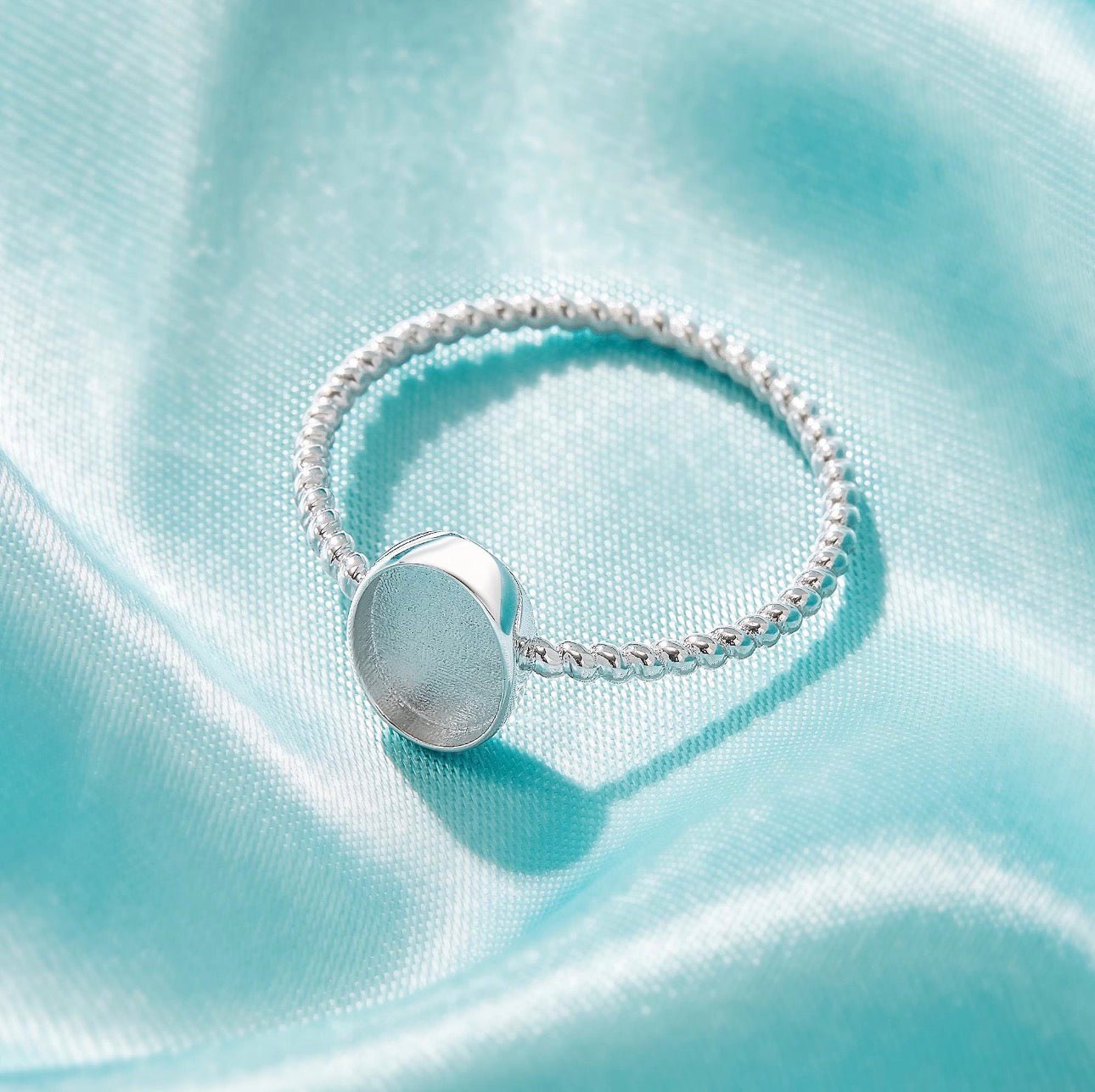 Oval Shaped Pet Keepsake/Memorial Ring - Fallen Whiskers